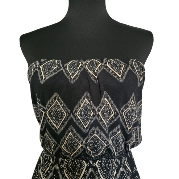 Trixxi Bohemian Strapless Maxi Dress With Pockets - Small - Picture 2 of 8